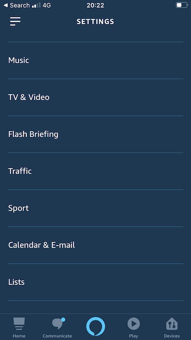You can add music streaming services to your Alexa-enabled device, via the Amazon app.
