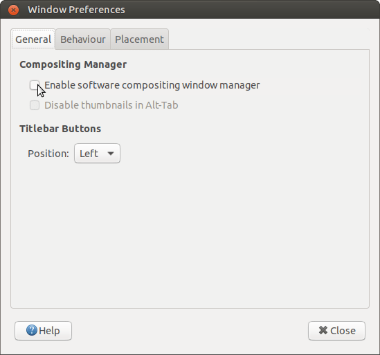Compton Mate Disable Compositor