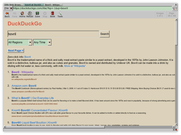Dillo Duckduckgo Dillo Duckduckgo