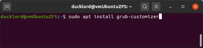 Easy Grub Background Change Sudo Apt Install