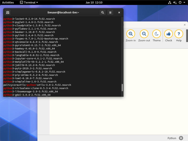 Fedora Labs Python Classroom