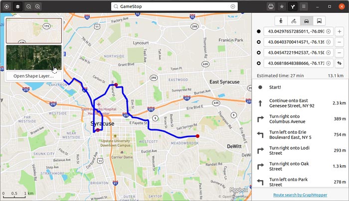 Gnome Maps As Pdf Satellite Imagery