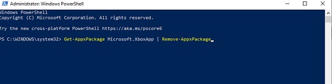 How To Remove Xbox Completely From Windows 10 Powershell Command