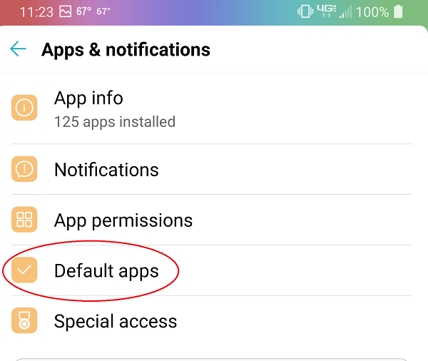 How To Set Default Apps In Android 10 Default Apps