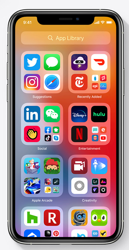 Ios 14 App Library Ios 14 App Library