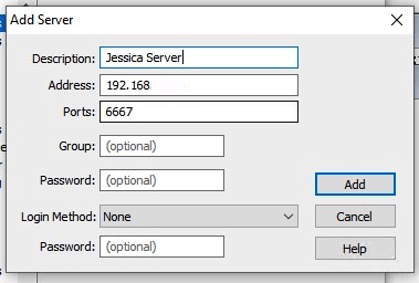 Irc Chat Add Server Raspberry Pi You can now connect to your IRC server, via any supported IRC client.