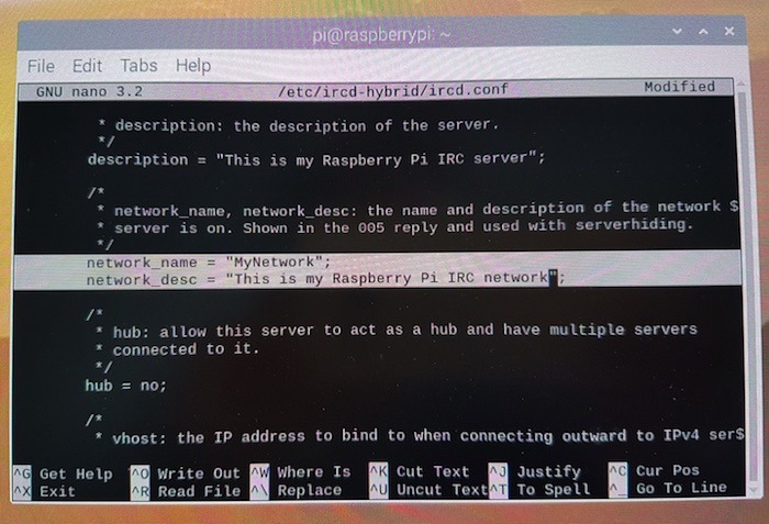Irc Chat Server Network Name Enter some details about your network.