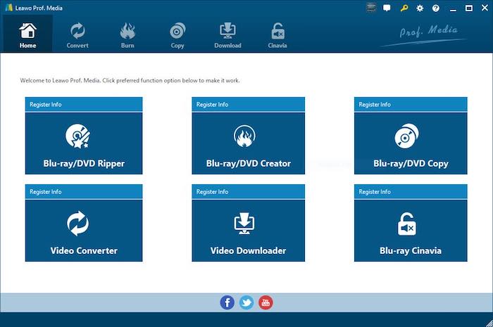 Leawo Profmedia Main