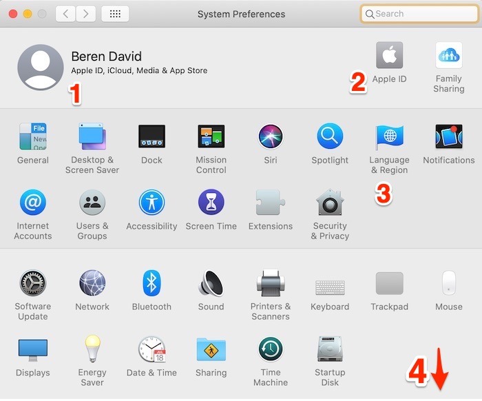 Mac System Preferences Overview