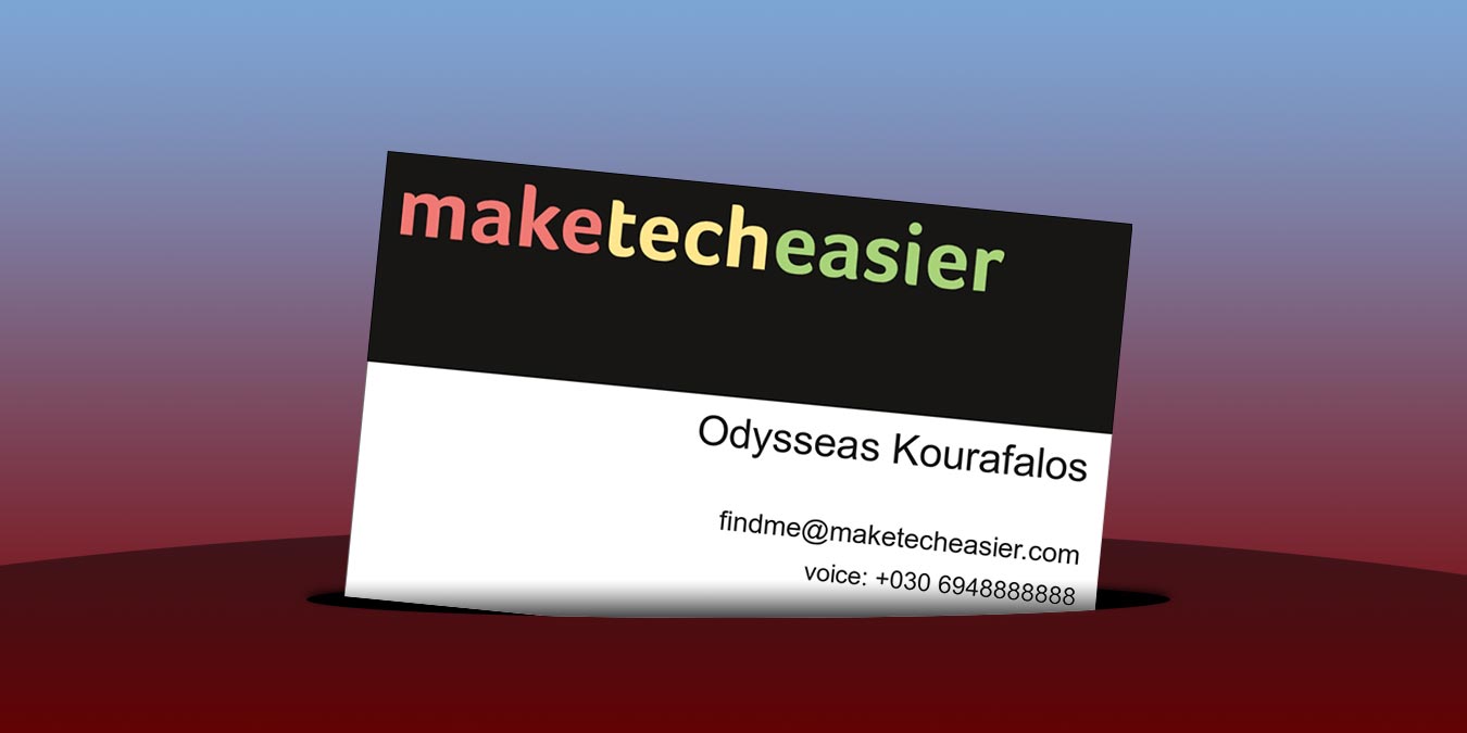 How to Make Your Own Custom Business Card with Scribus