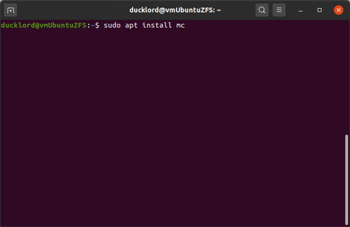 Manage Archives With Mc Apt Install