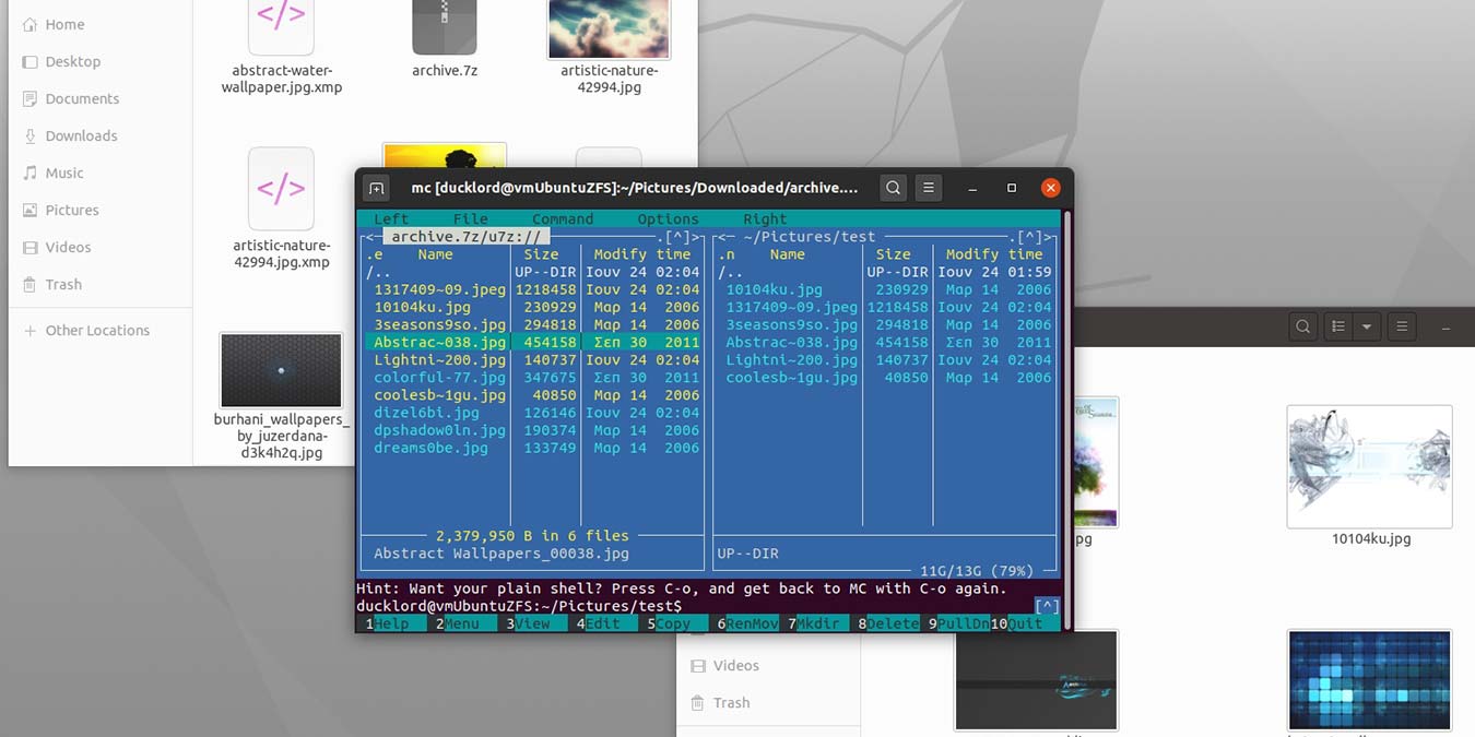 How to Manage Compressed Files with Midnight Commander