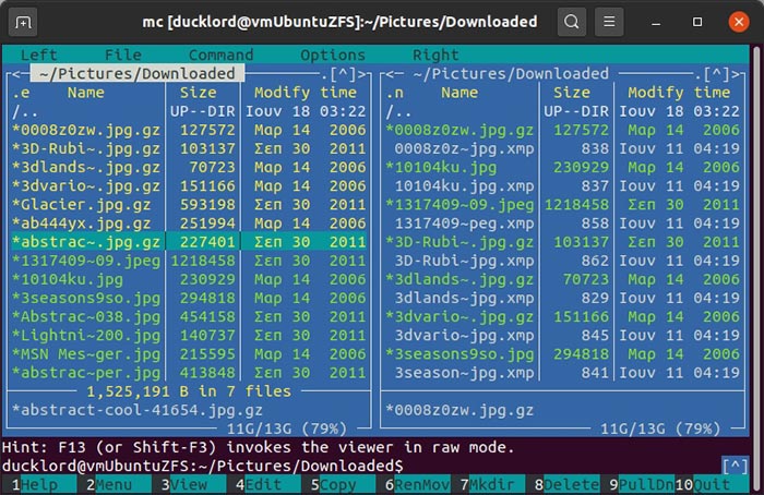 Manage Archives With Mc Filez Gzipped