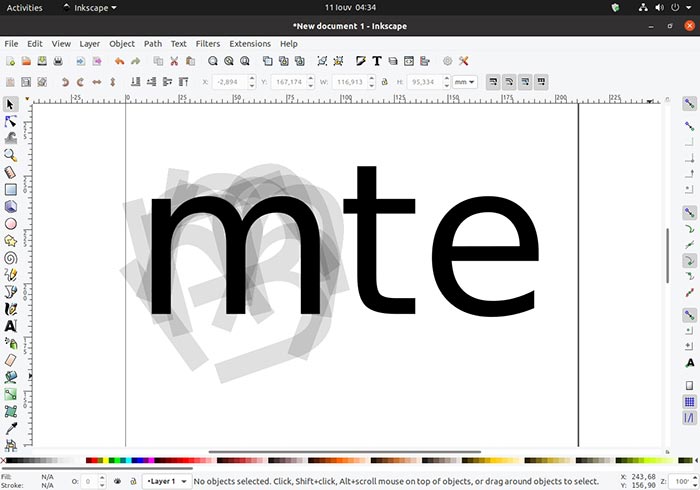 Using Inkscape after moving from Windows to Linux.