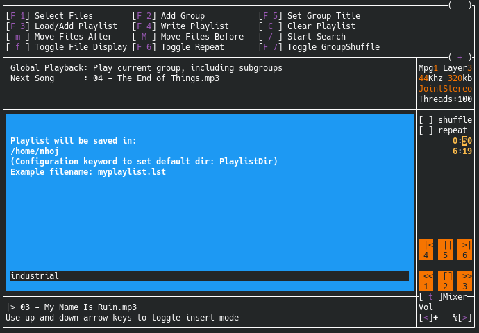 Mp3blaster Save Playlist