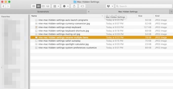 Nine Mac Hidden Settings Combine Open Apps