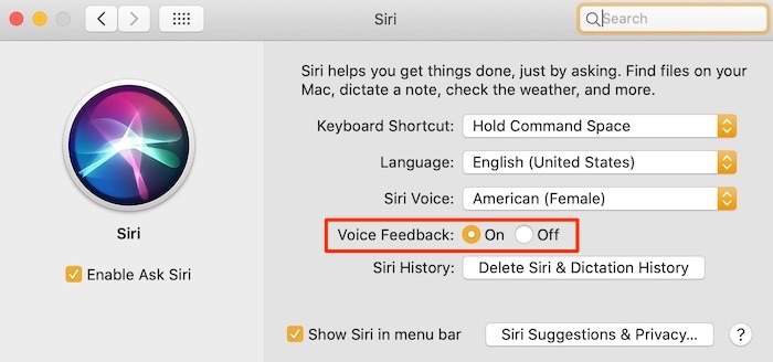 Nine Mac Hidden Settings Muting Siri