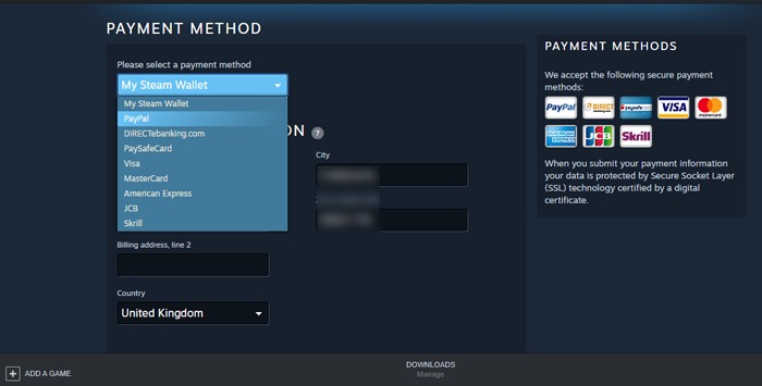 Steam Not Working Opening Paypal Fix