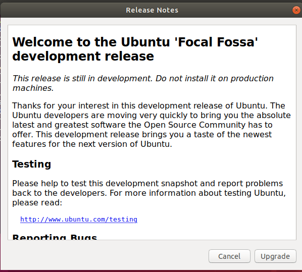Ubuntu Upgrade1804 2004 Upgrade Gui Ubuntu Upgrade1804 2004 Upgrade Gui