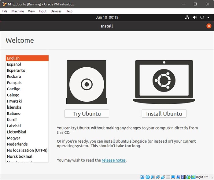 Use Ubuntu Without Installing Vm Start Installation