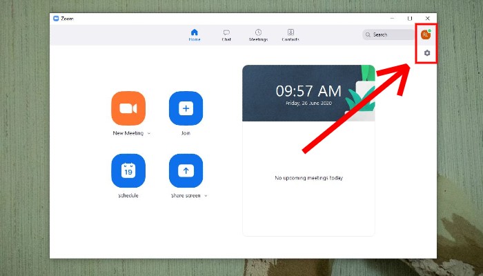 Zoom App Home Zoom App Home