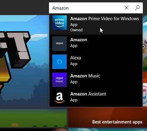 Amazon Video App Search Amazon Video App Search
