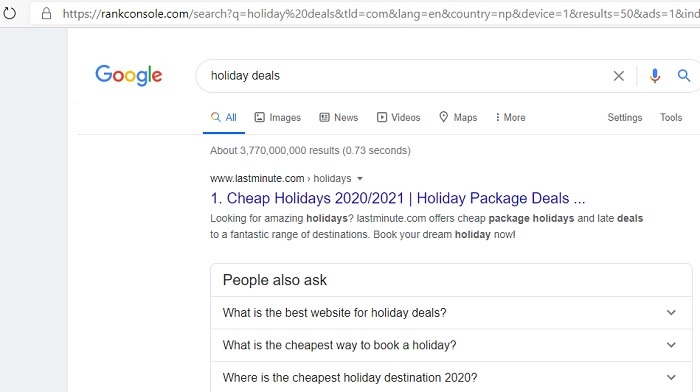 Anonymize Google Rank Console Results 1