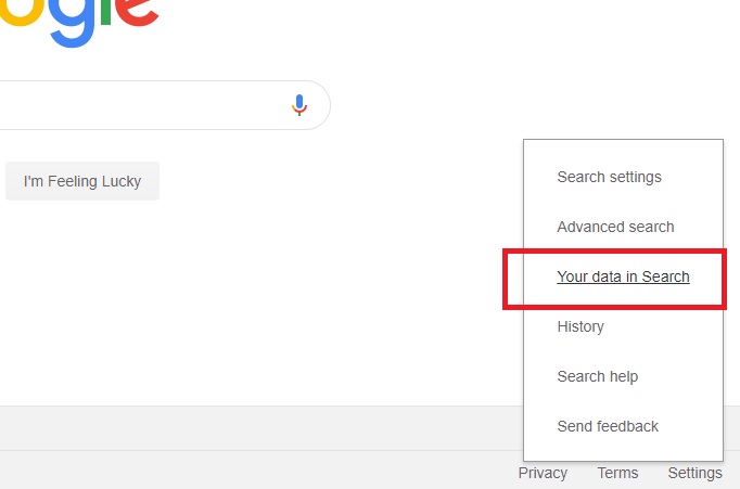 Anonymize Google Your Data 1