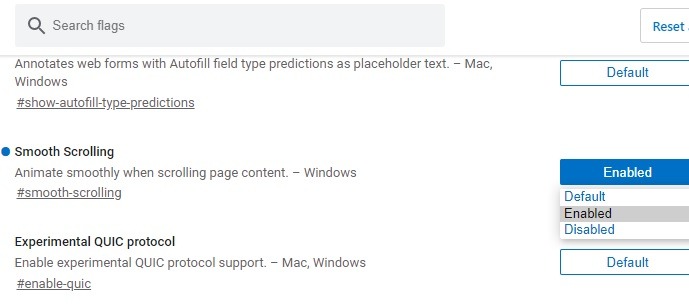 Edge Flags Smooth Scrolling 1