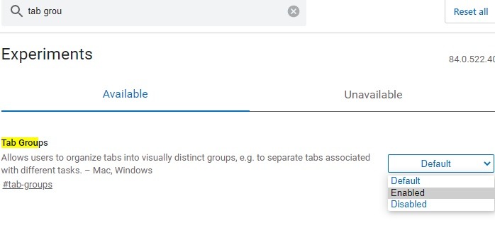 Edge Flags Tab Groups 1