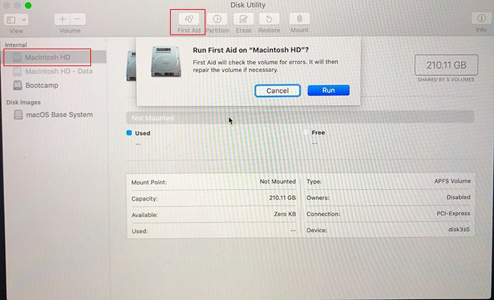 Fix Mac Not Starting Up First Aid
