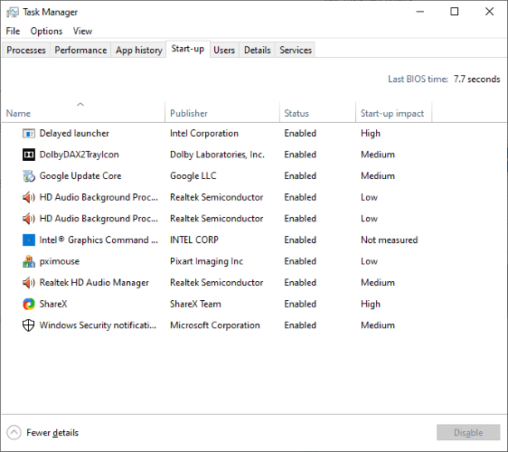 Task Manager Guide Start Up