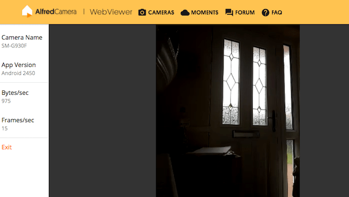 Alfred's WebViewer component lets you view your security live feed, from any Internet-enabled device. 