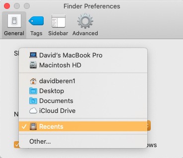 Best Mac Finder Preferences Default Folder