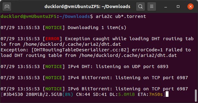 Download Everything With Aria2 Torrent Resume