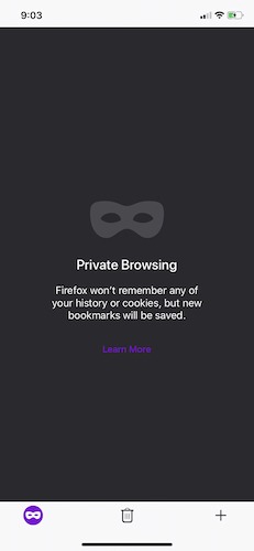 Firefox Favorite Ios Browser Private Browsing
