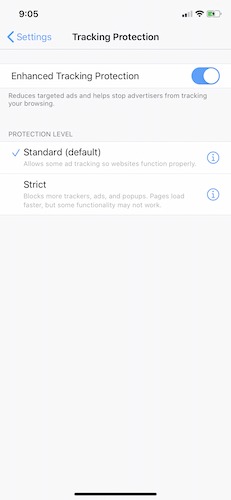 Firefox Favorite Ios Browser Tracking