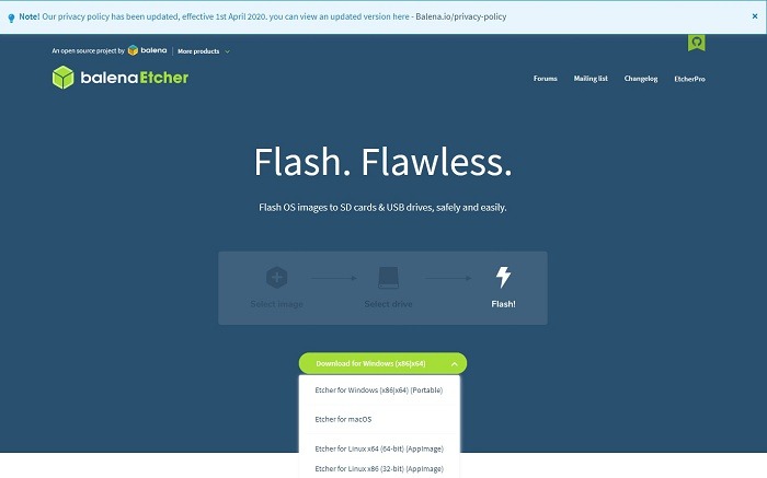 Flash Os Images With Balenaetcher Download