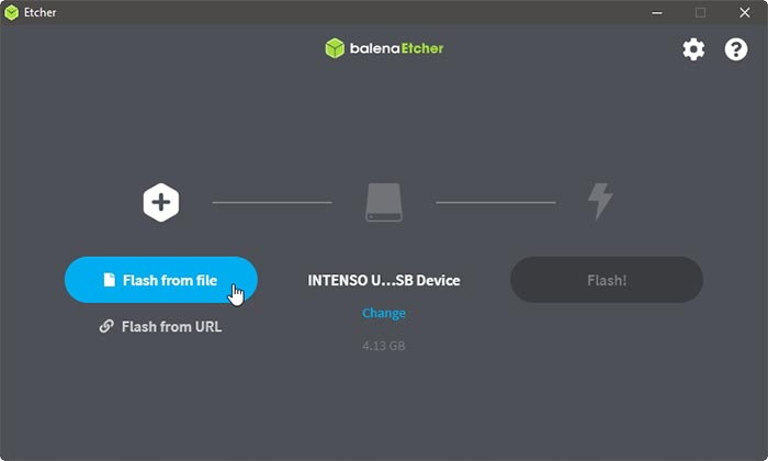 Flash Os Images With Balenaetcher Flash From File