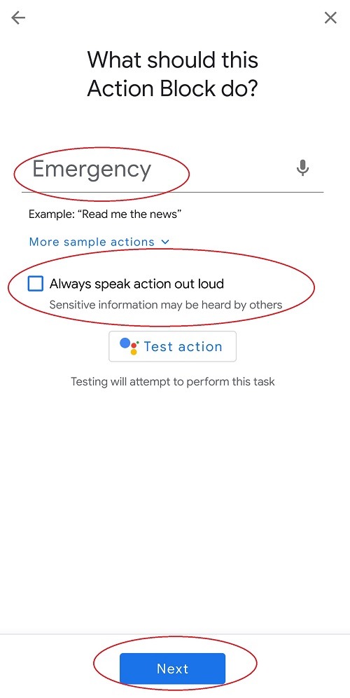 How To Create An Android Emergency Routine With Google Assistant Custom Name