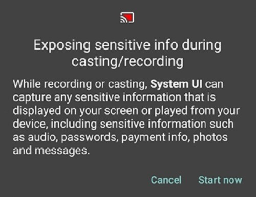 How To Enable The Hidden Screen Recorder In Android 10 Warning