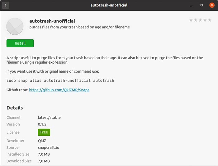 Keep Ubuntu Clean With Autotrash Install Snap