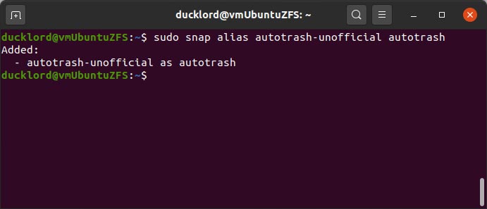 Keep Ubuntu Clean With Autotrash Snap Alias