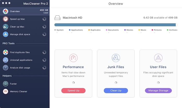 Maccleaner Pro2 Scanning Maccleaner Pro2 Scanning