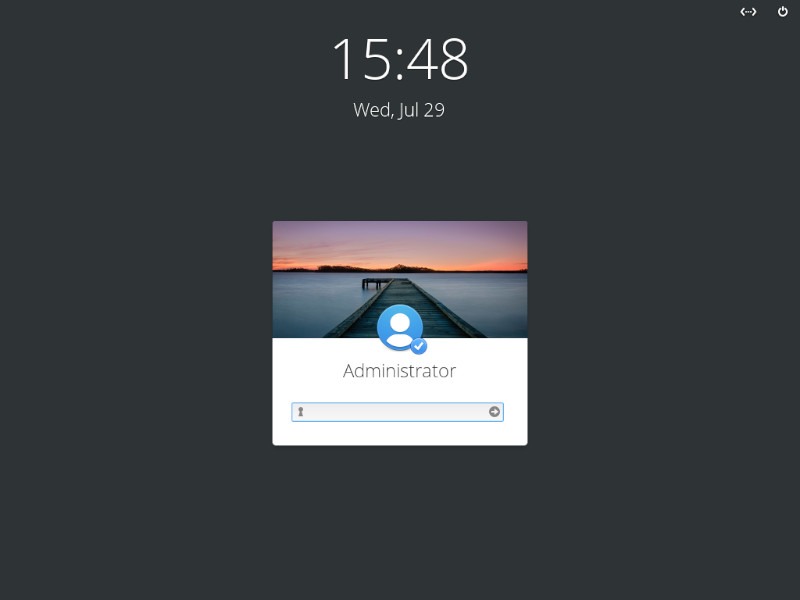 Pantheon Lock Screen