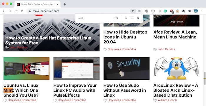 Search For Word Webpage Google Chrome