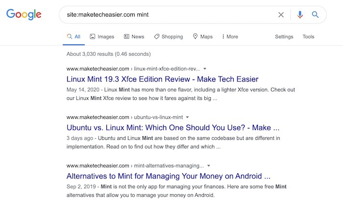 Search For Word Webpage Omnibar Search