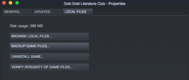 Steam will compare the game files that are installed on your computer with the latest version of the game files on Steam's servers.