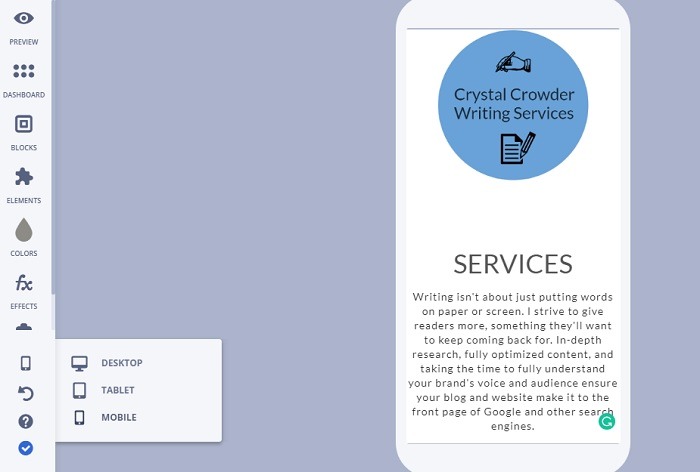 Ucraft Free Website Builder Review Mobile Ucraft Free Website Builder Review Mobile