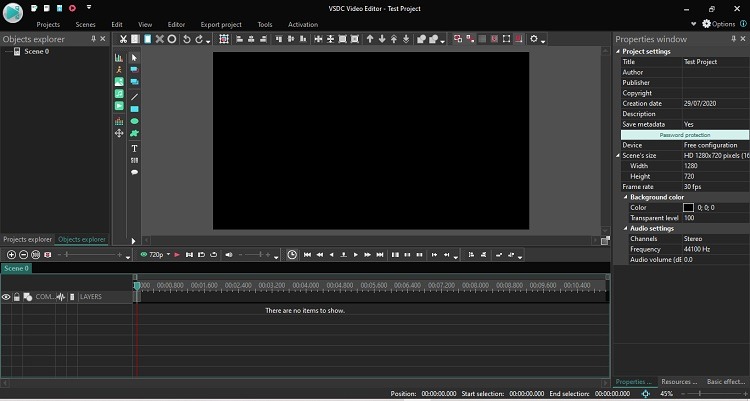 Vsdc Free Video Editor Review Editing Window